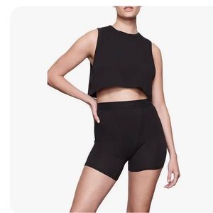 SKIMS BOYFRIEND CROP TANK